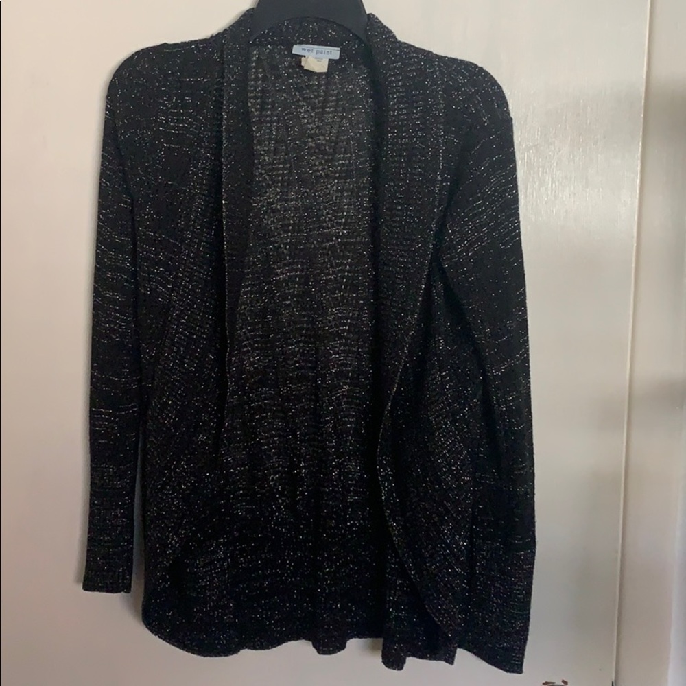 Black sparkly cardigan